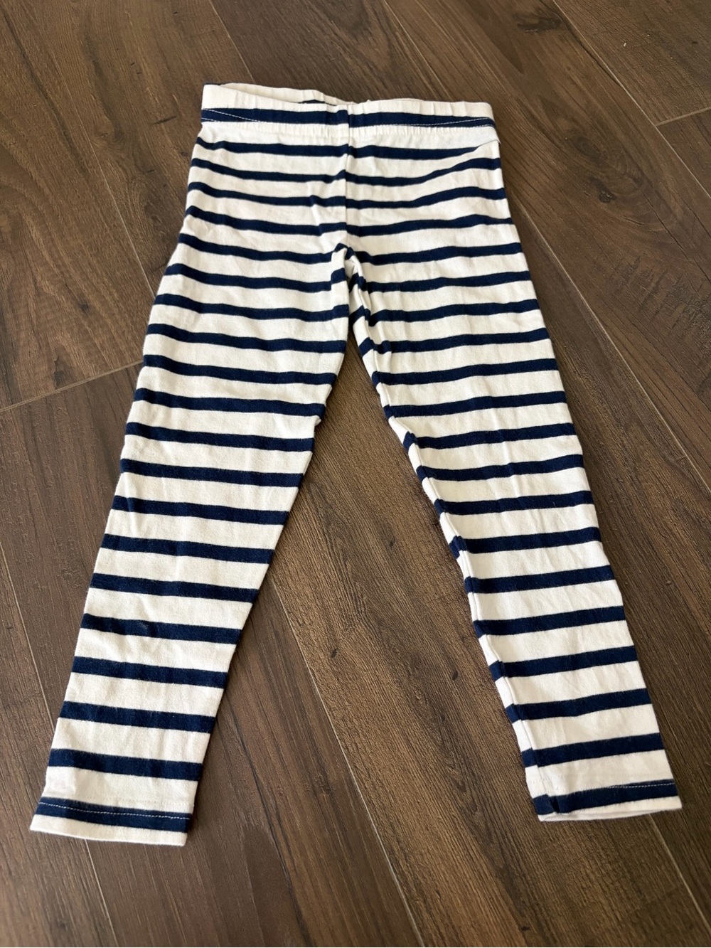 Carter's Navy and White Striped Girls' Leggings